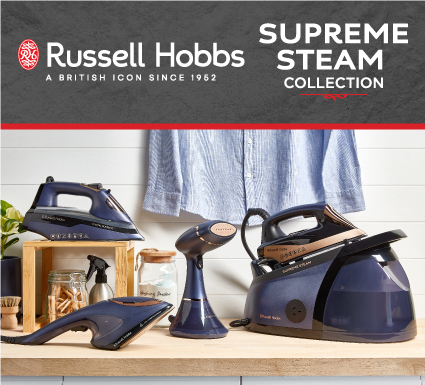 Russell Hobbs Supreme Steam Collection at Retravision
