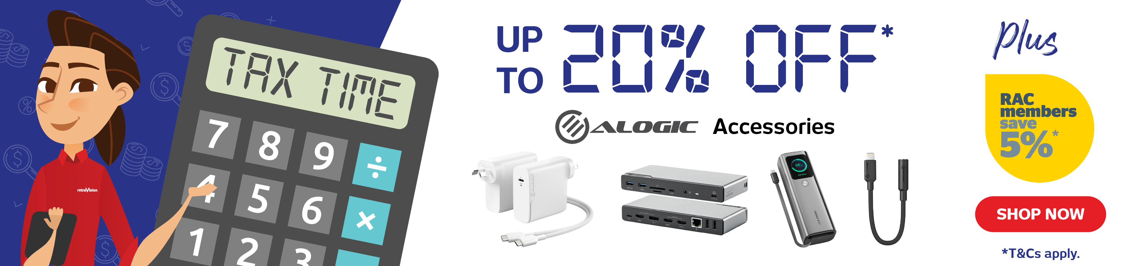 Tax Time Deals: Up To 20% Off Selected ALOGIC Products
