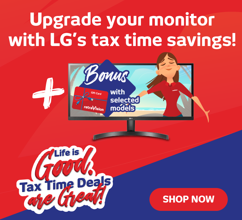 Hot Tax Time Deals On Selected LG Monitors