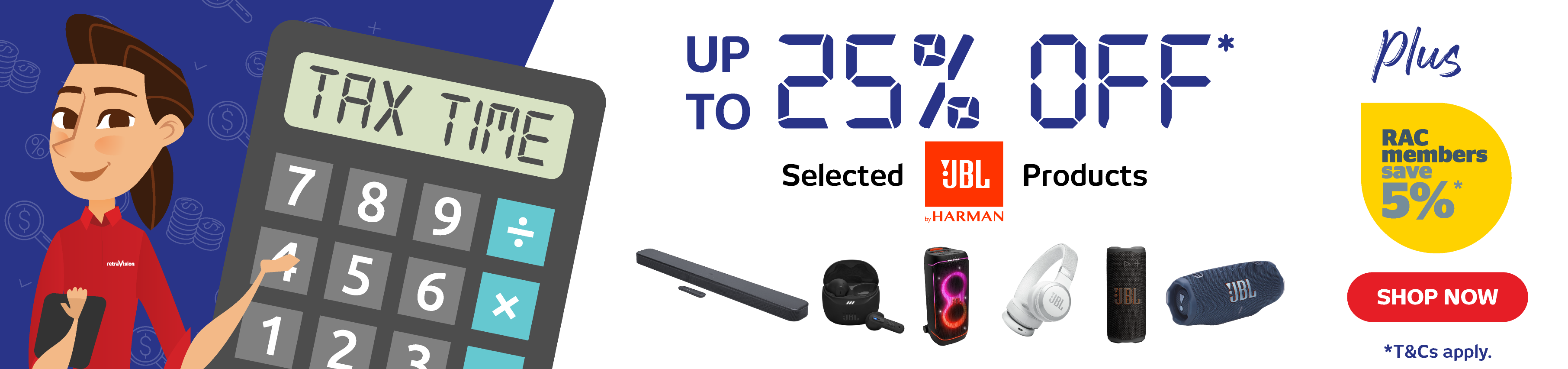 Tax Time Deals: Up To 25% Off Selected JBL Products