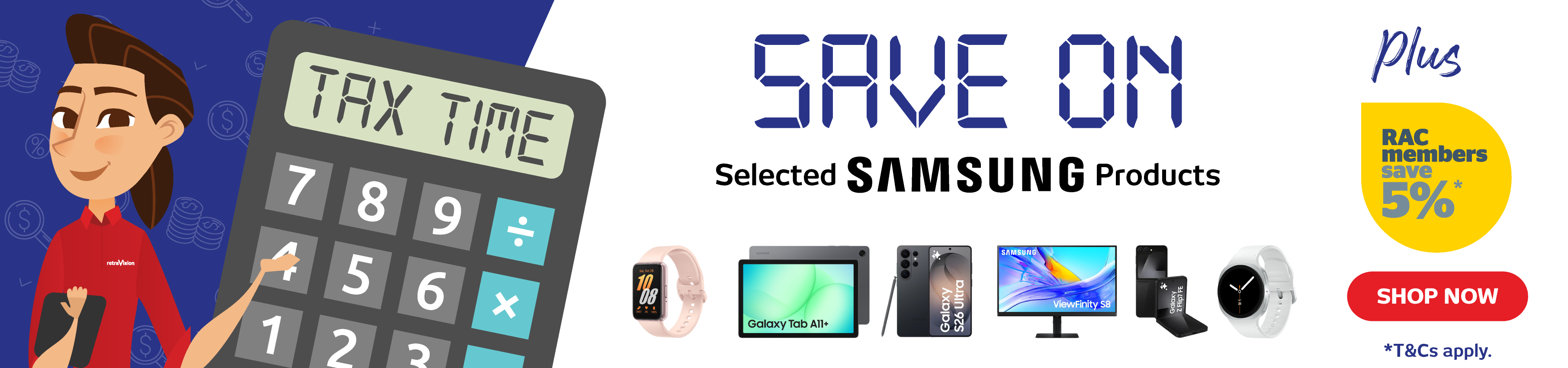 Tax Time Deals: Save On Selected Samsung Products