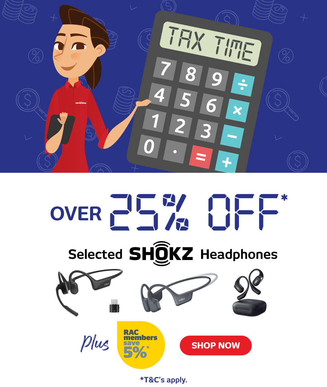 Tax Time Deals: Over 25% Off Selected Shokz Headphones