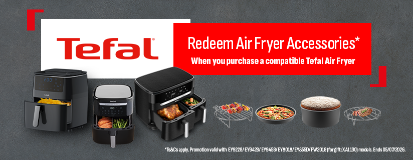 Bonus Accessory Kit With Tefal Airfryers