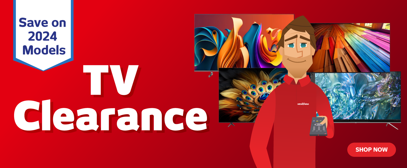 2024 TV Clearance at Retravision