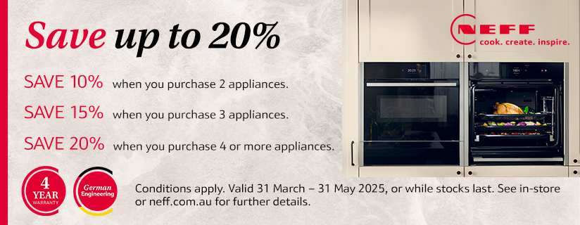 Save Up To 20%* On NEFF Appliance Packages