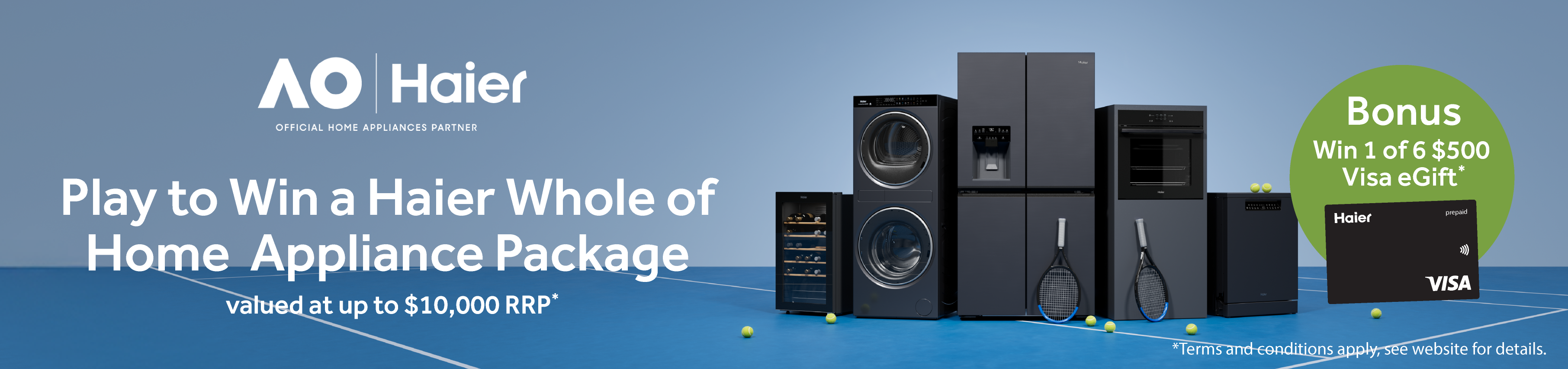 Win A Haier Home Appliance Package