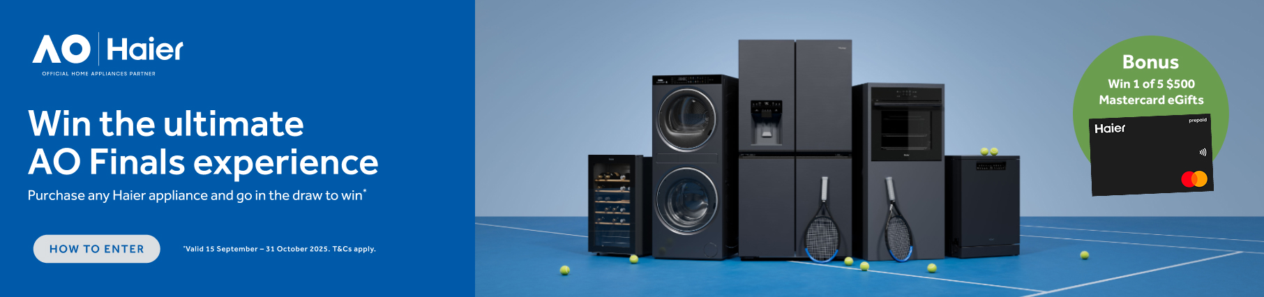 Win A Trip To The Australian Open Finals With Haier