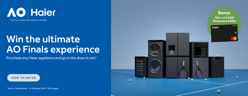 Win A Trip To The Australian Open Finals With Haier
