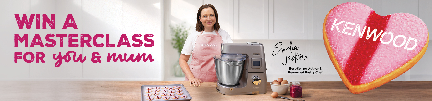 Win A Masterclass For You & Mum With Selected Kenwood Stand Mixers at Retravision