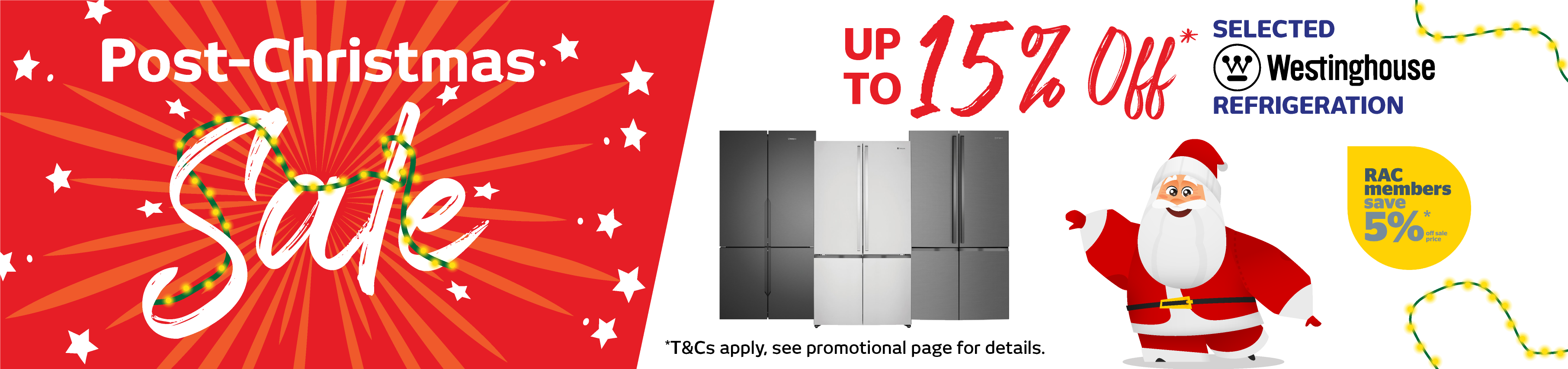 Westinghouse Fridges Boxing Day Sale