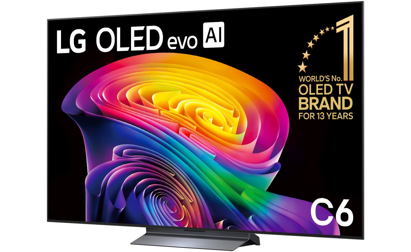 LG 65 inch C6 OLED evo AI 4K Smart TV OLED65C6PSA