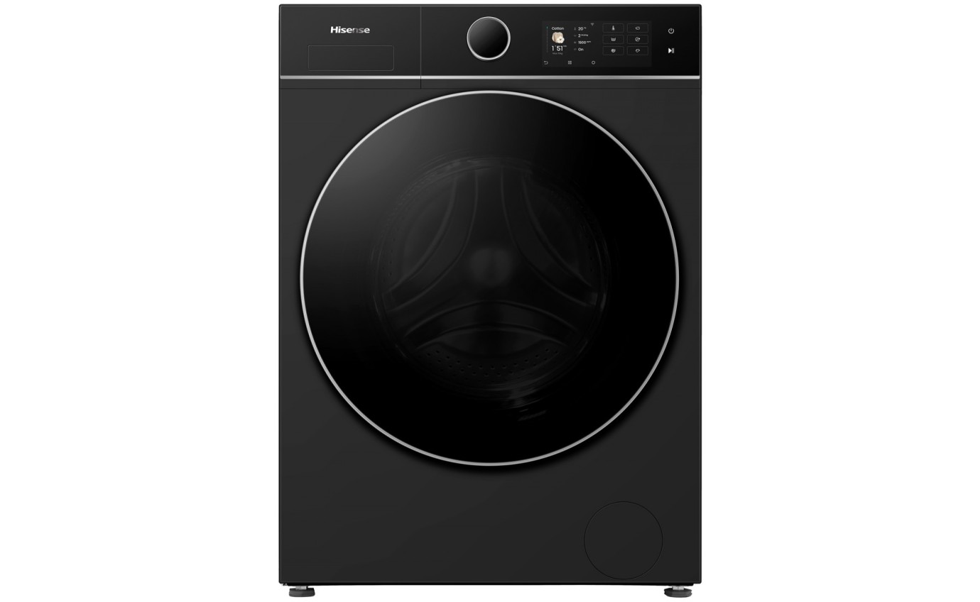 Hisense 10kg Series 8i Front Load Washing Machine (Charcoal Black) HWF8I1015BX