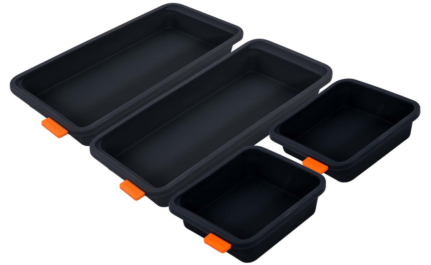 Bakemaster Silicone Baking Trays (Set of 4) 40148