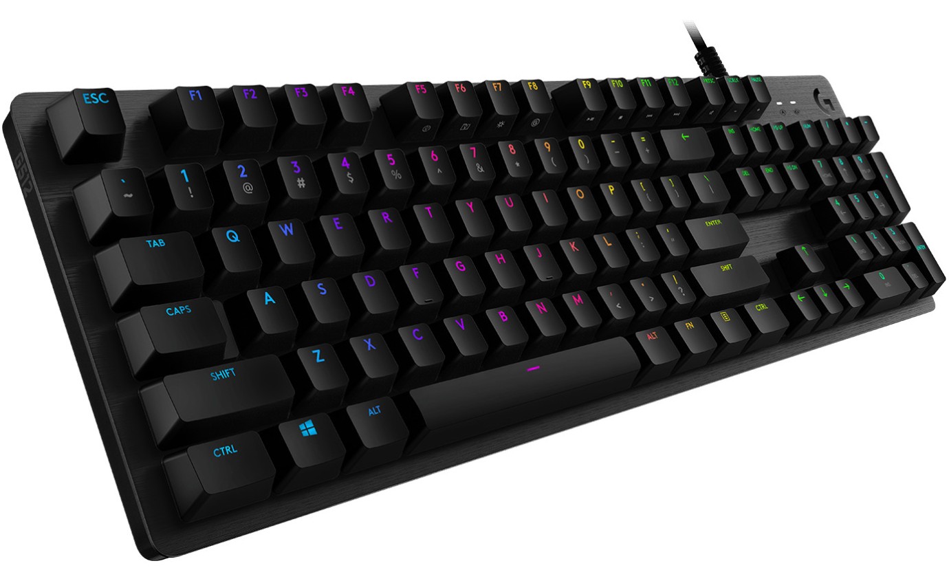 Logitech G G512 Carbon LIGHTSYNC RGB Mechanical Keyboard (GX Brown Tactile) 920009354