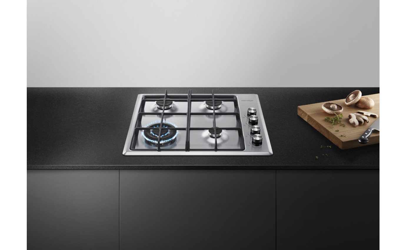Fisher & Paykel 60cm Series 5 4 Burner Gas Cooktop, LPG CG604CLPX2
