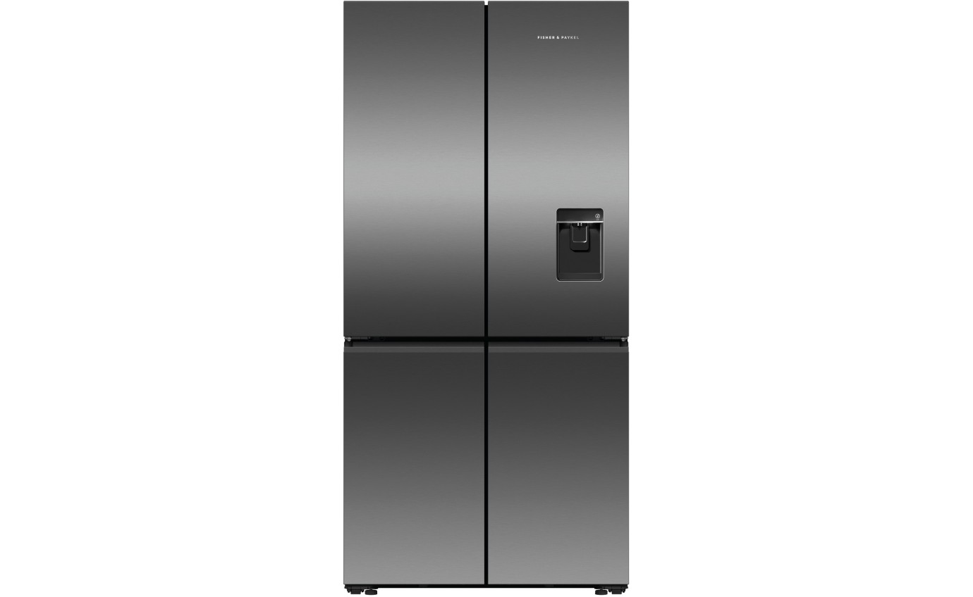 Fisher & Paykel 690L Series 7 Quad Door Refrigerator Freezer, Ice & Water RF730QNUVB1