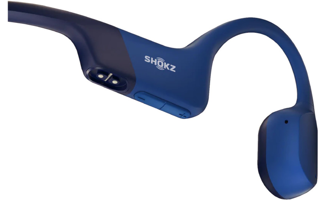 Shokz OpenRun Wireless Open-Ear Headphones (Blue) S803BL