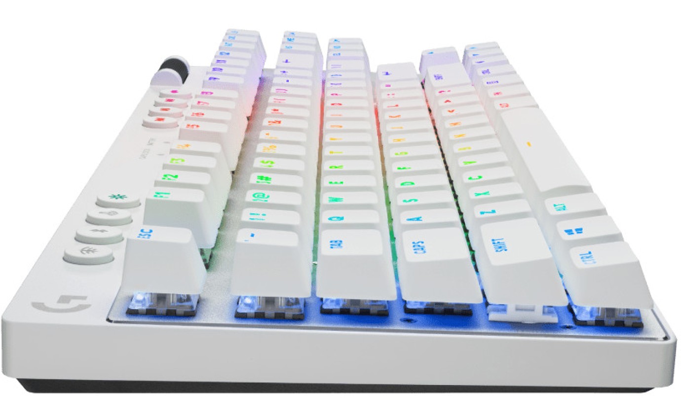 Logitech G PRO X TKL Gaming Keyboard (White) 920012149