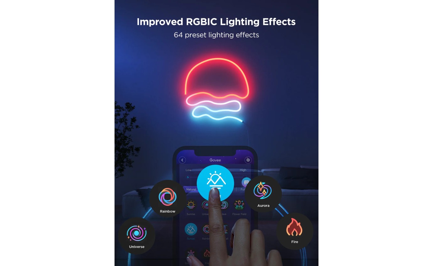 Govee Neon Rope Light 2S (4m) H61D4E01