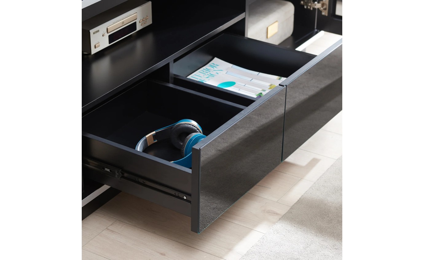 Tauris Titan 1800mm TV Entertainment Unit TITAN1800BLK