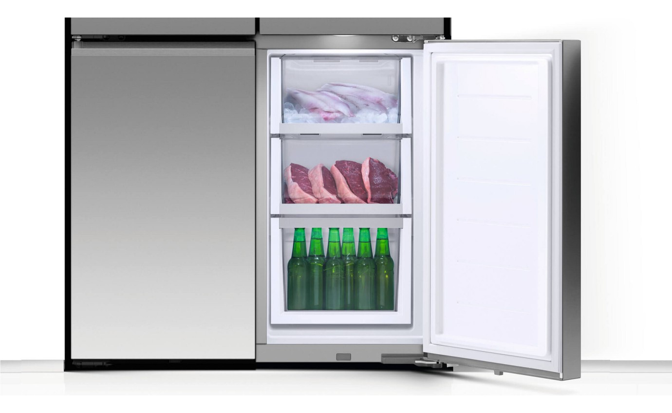 Fisher & Paykel 690L Series 7 Quad Door Refrigerator Freezer, Ice & Water RF730QNUVX1