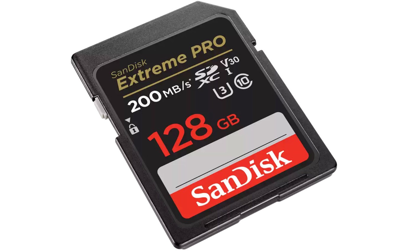 Sandisk 128GB Extreme PRO&reg; SDXC&trade; Card SDSDXXD128GGN4IN