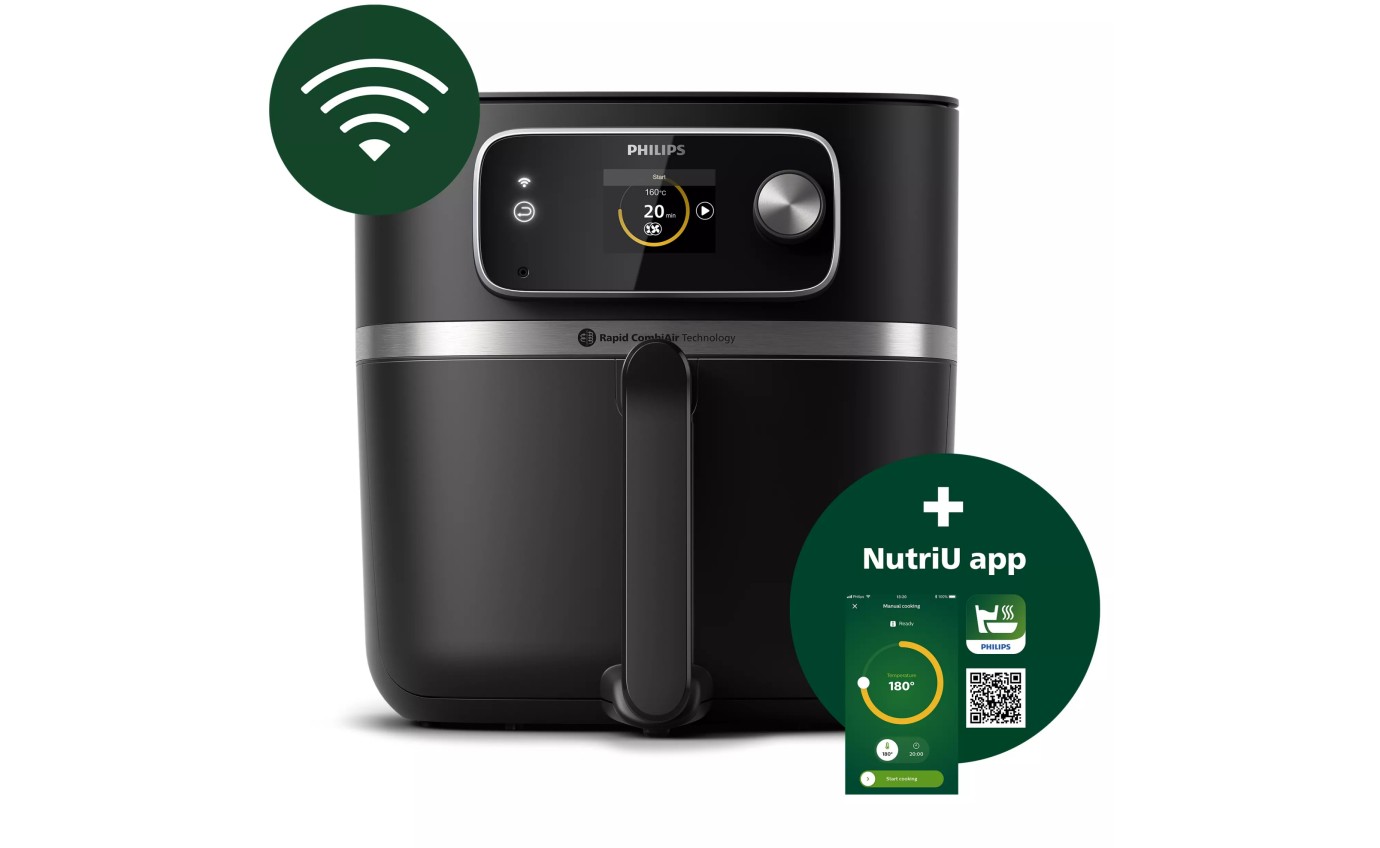 Philips 7000 Series XXXL Connected Combi Airfryer with Thermometer HD988090