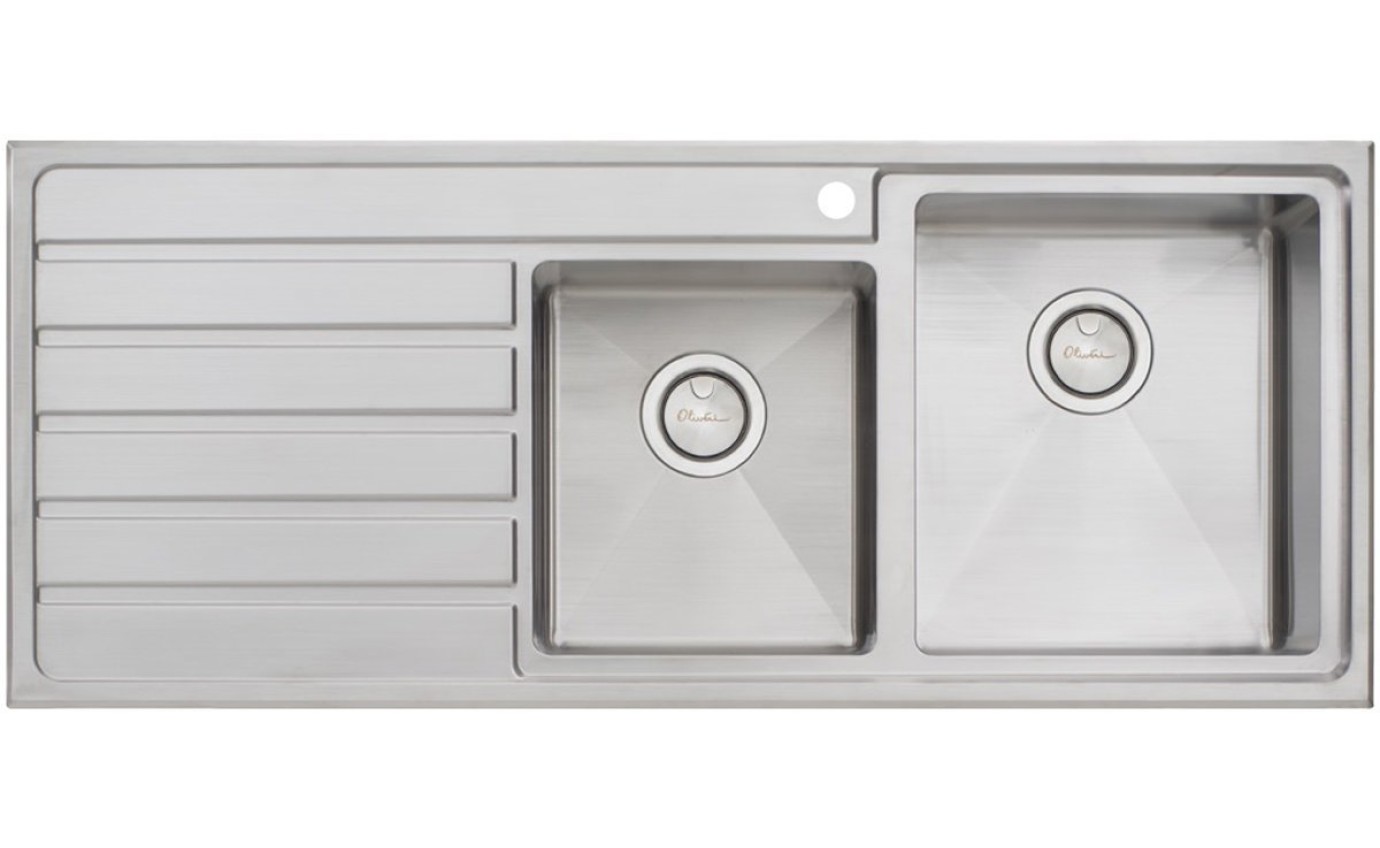 Oliveri Apollo 1 and 3/4 Bowl Sink AP1412