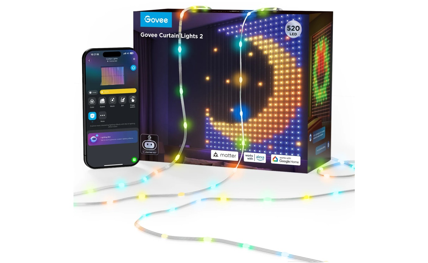 Govee Curtain Light 2 (2m x 1.5m) H70B35A1