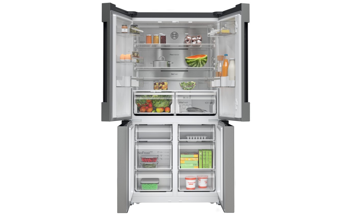 Bosch 605L Series 6 French Door Fridge (Stainless Steel) KFN96APEAA