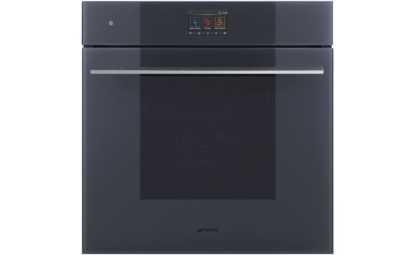 Smeg 60cm Linea Galileo Pyrolytic Oven with Added Steam - Neptune Grey SOPA6104S2PG