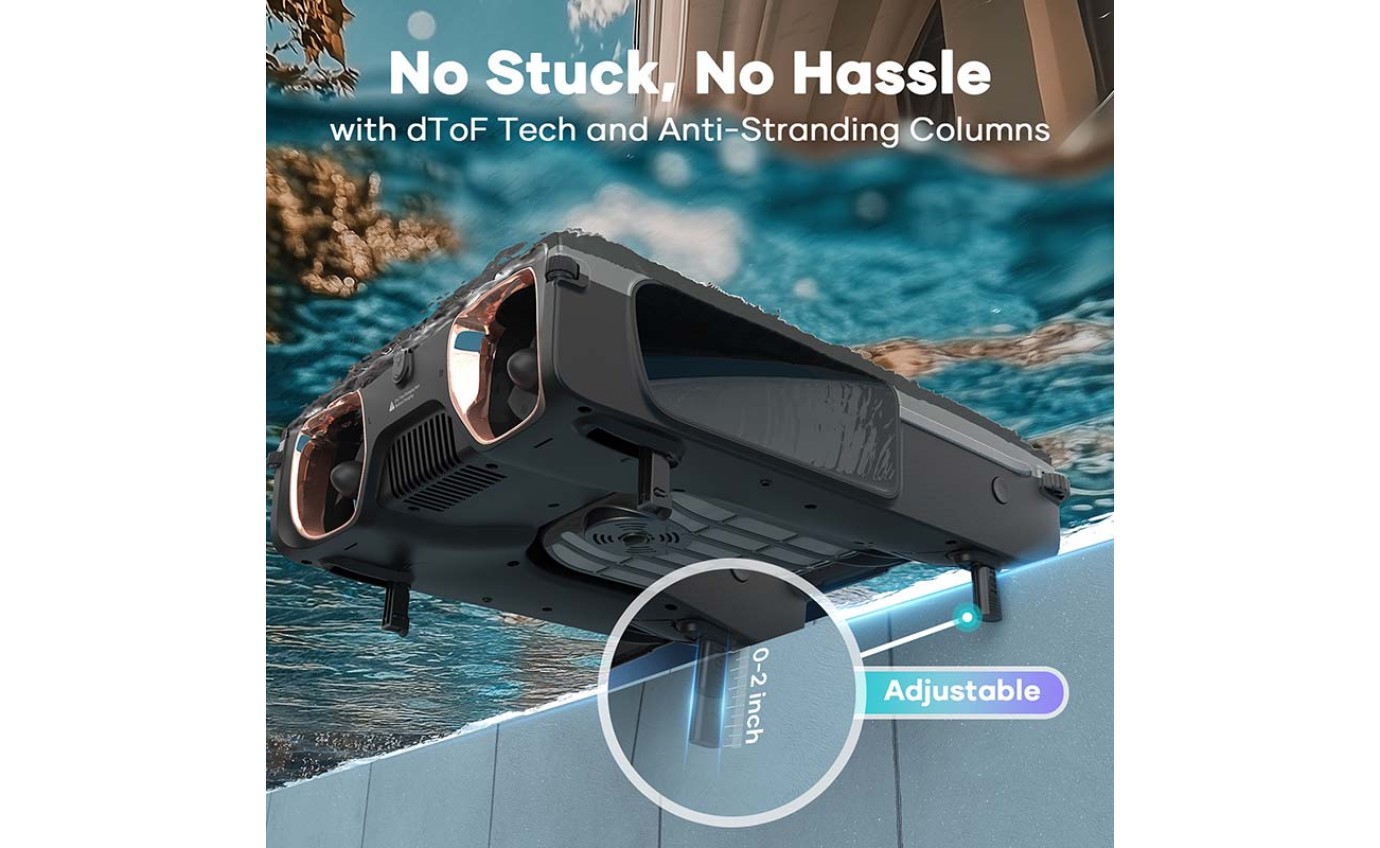 Aiper Surfer S2 Solar-Powered Robotic Pool Skimmer 255291