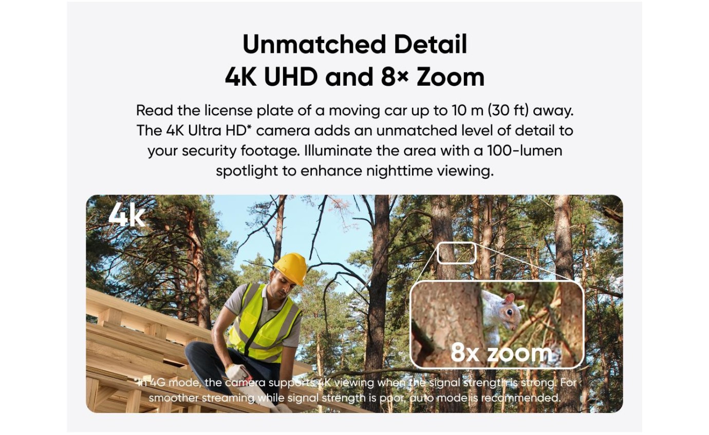 eufy Security S330 4G/Wi-Fi Camera T86P2C21