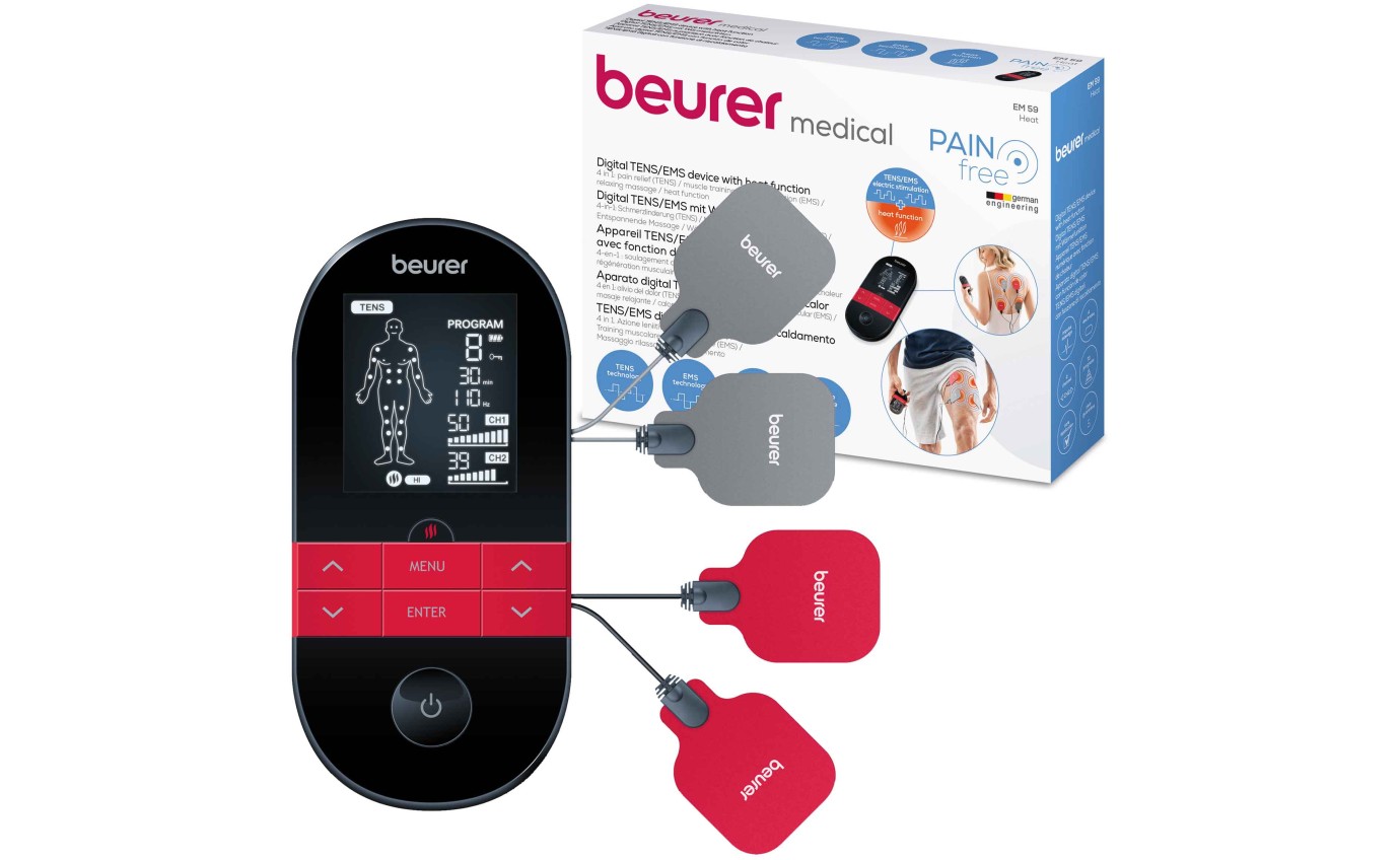 Beurer Digital TENS/EMS Device with Heat Function EM59