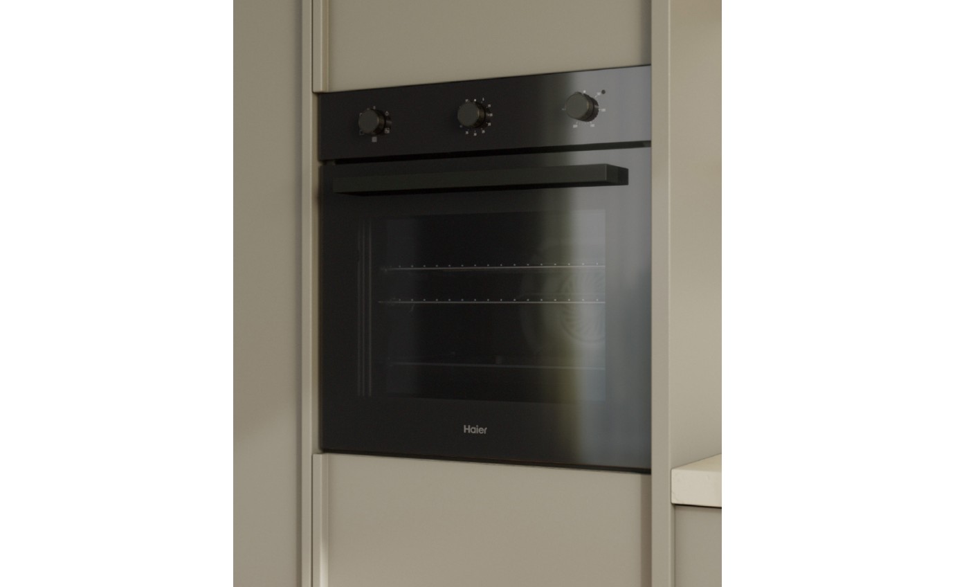 Haier 60cm 300 Series Built in Oven (Black) HWO60S4LMB3
