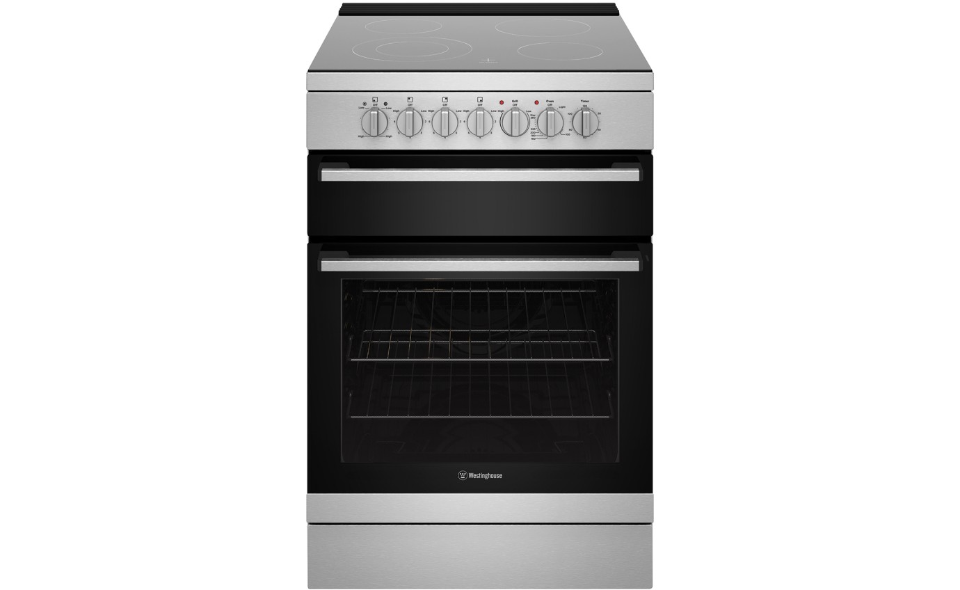 Westinghouse 60cm Electric Freestanding Cooker WFE642SCB
