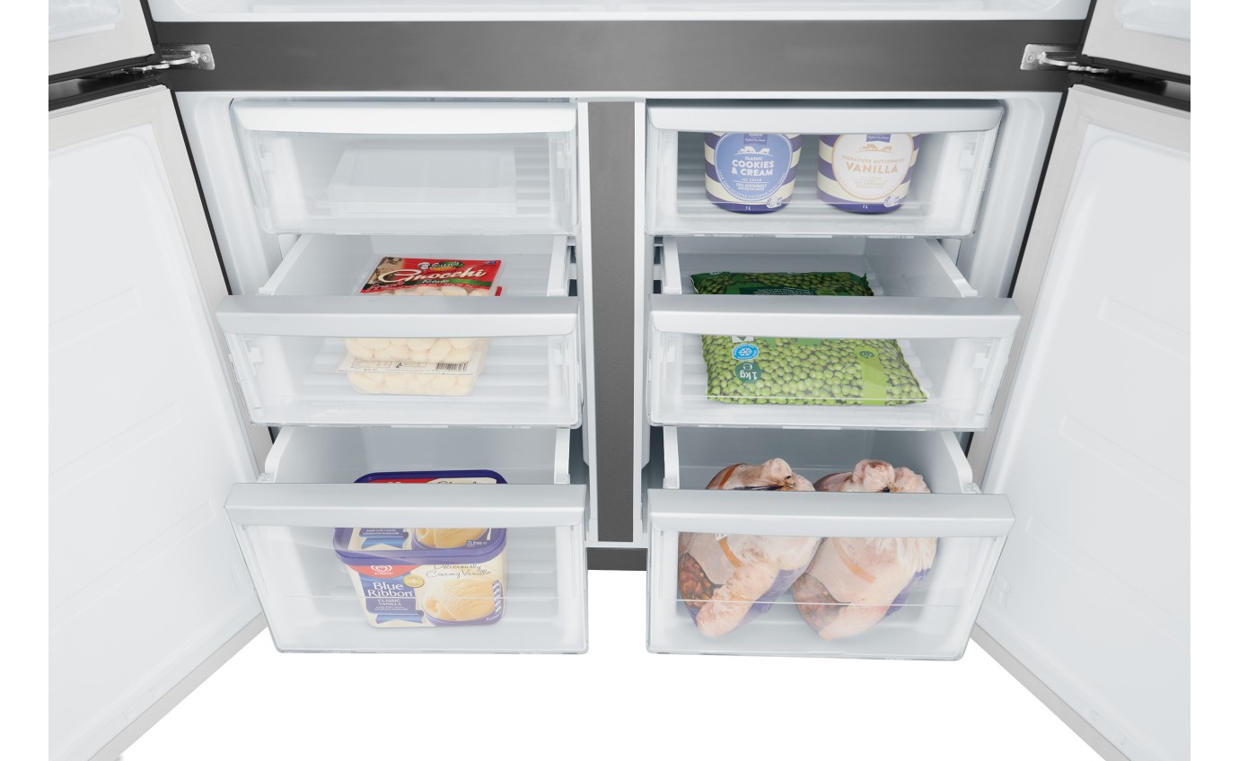 Westinghouse 564L French Door Fridge (Dark Stainless Steel) WQE5600BB