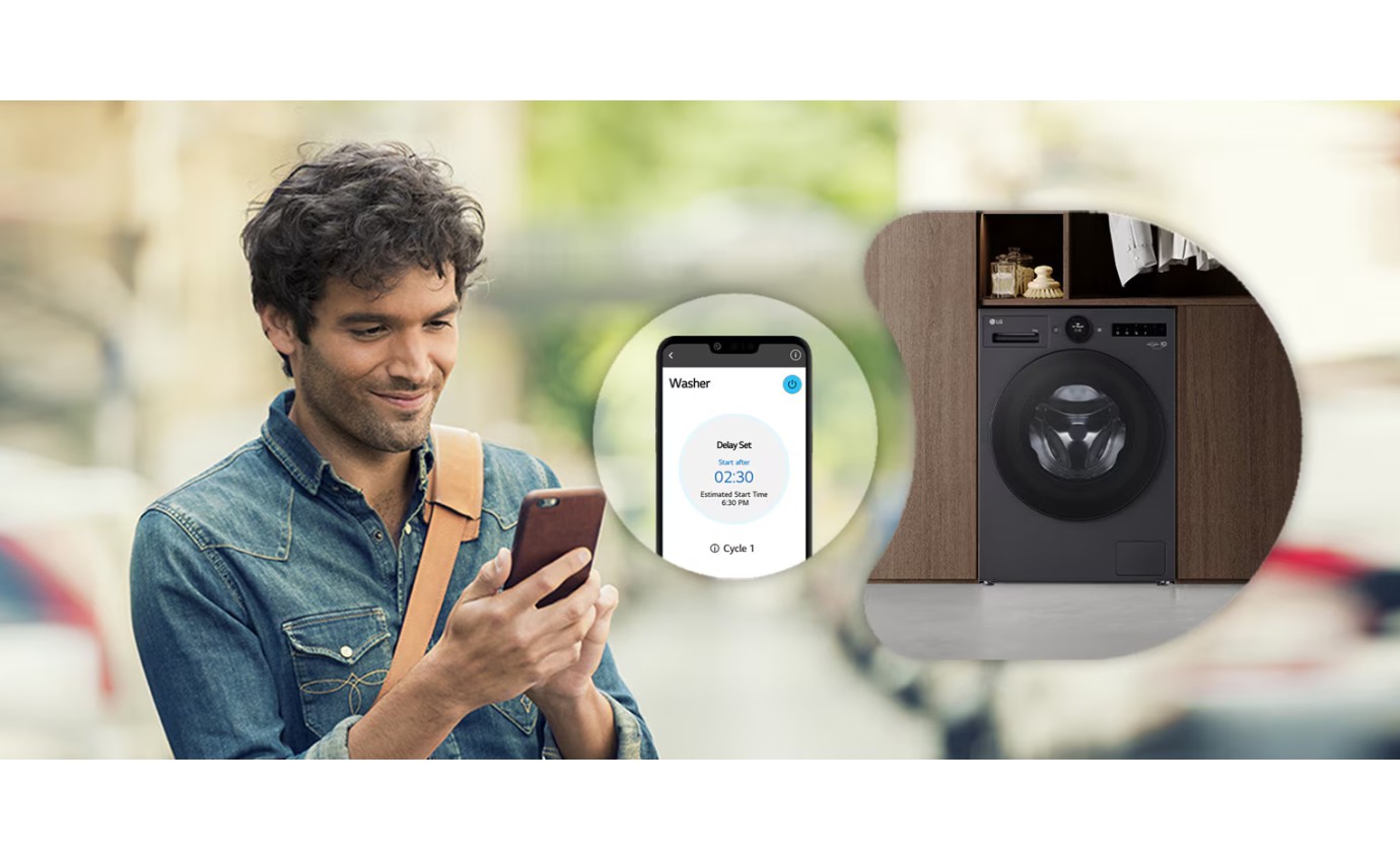 LG 12kg Series 10 ezDispense&reg; Front Load Washing Machine WX101412MB