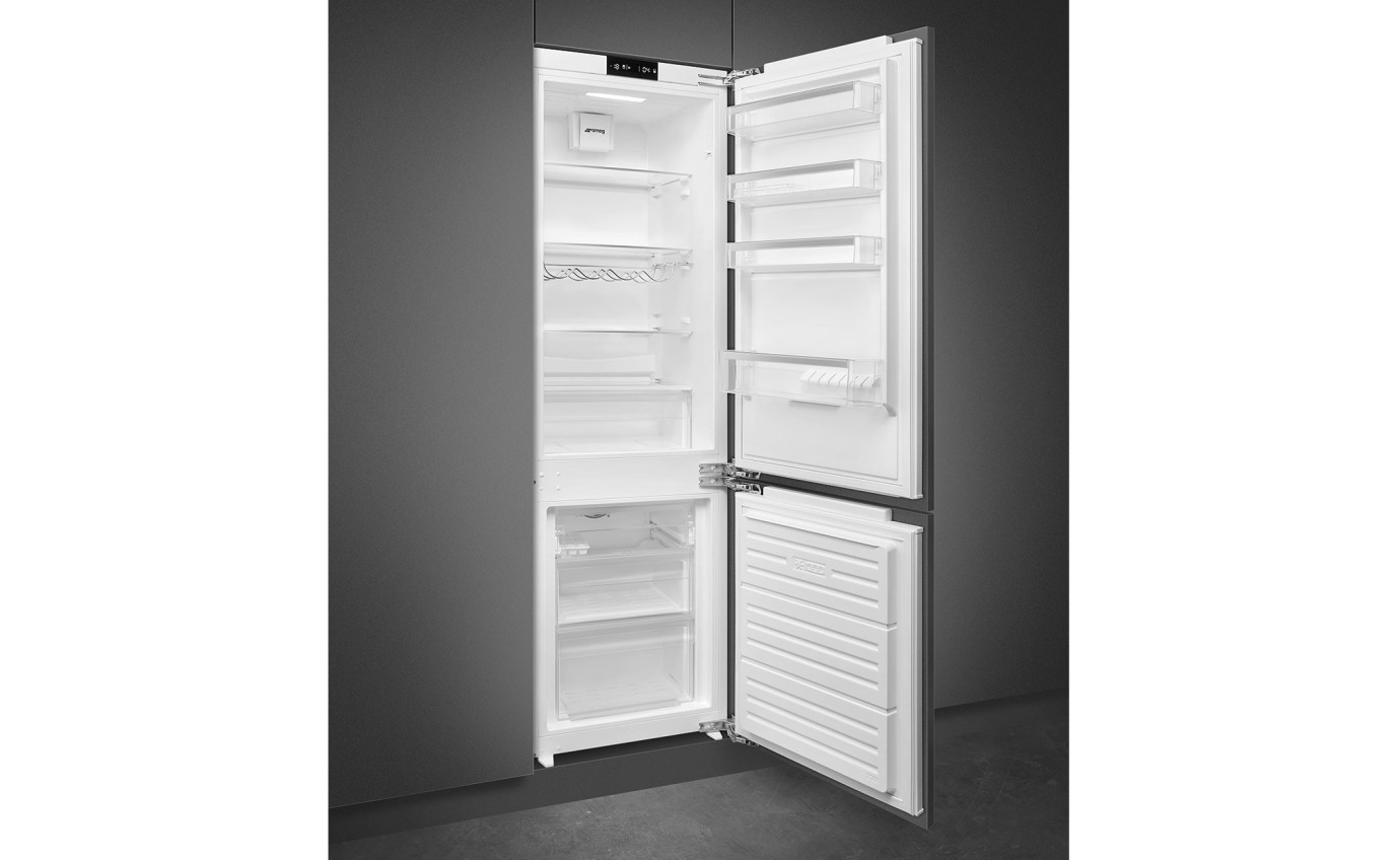 Smeg 265L Universale Integrated Bottom Mount Refrigerator SABI256BM