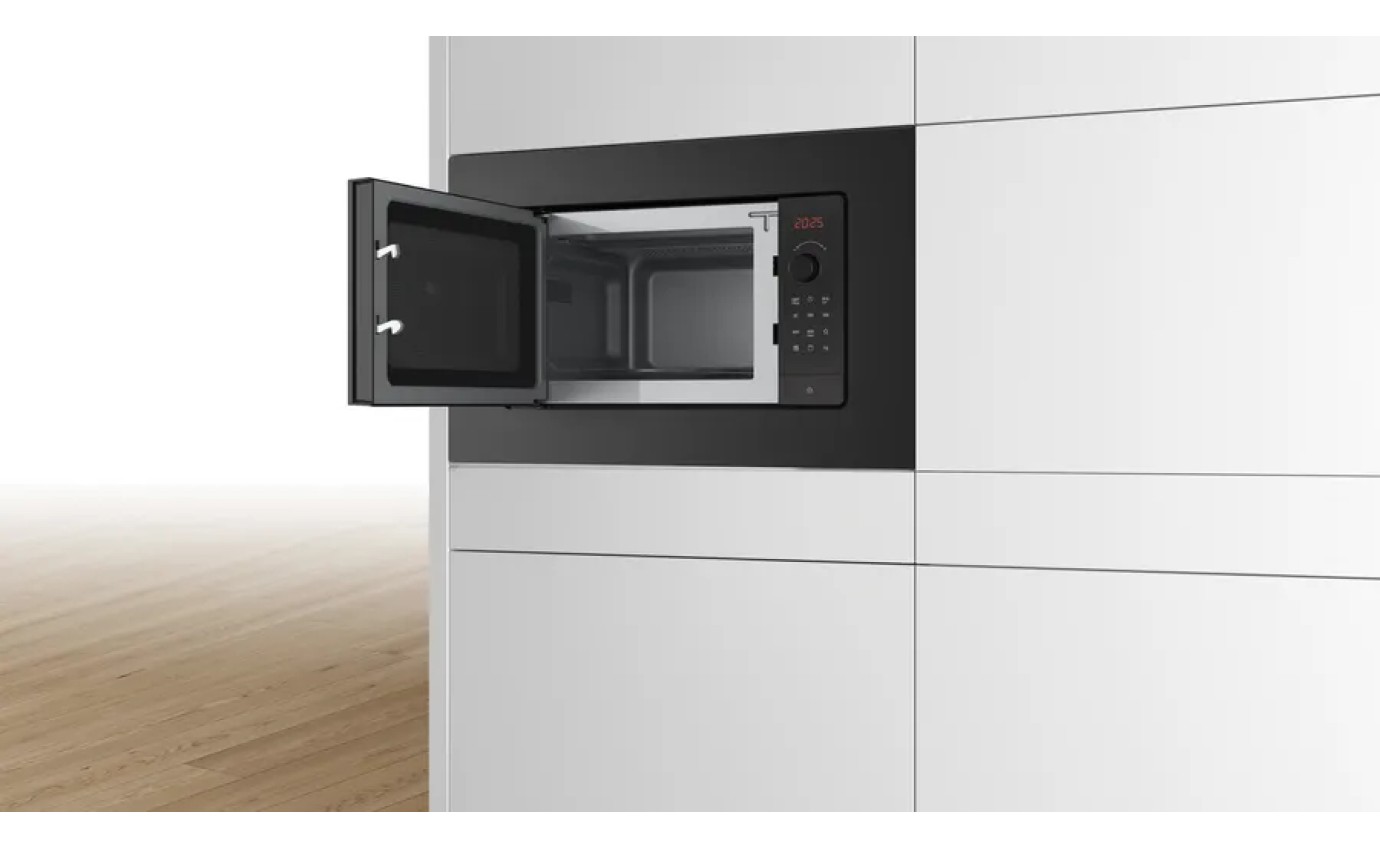 Bosch 25L Series 2 Built-In Microwave Oven (Black) BEL653MB4A