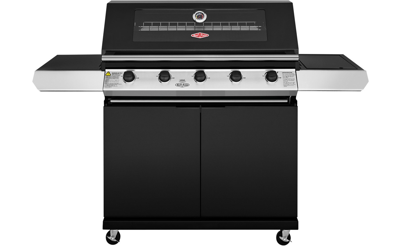 Beefeater 1200 Series 5 Burner BBQ (Black) BMG1251BB