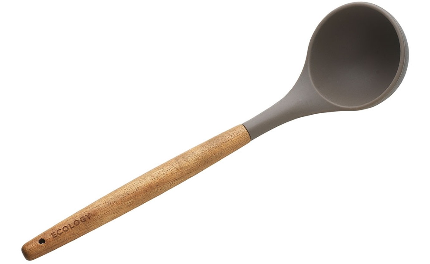 Ecology Acacia & Silicone Ladle EC1086