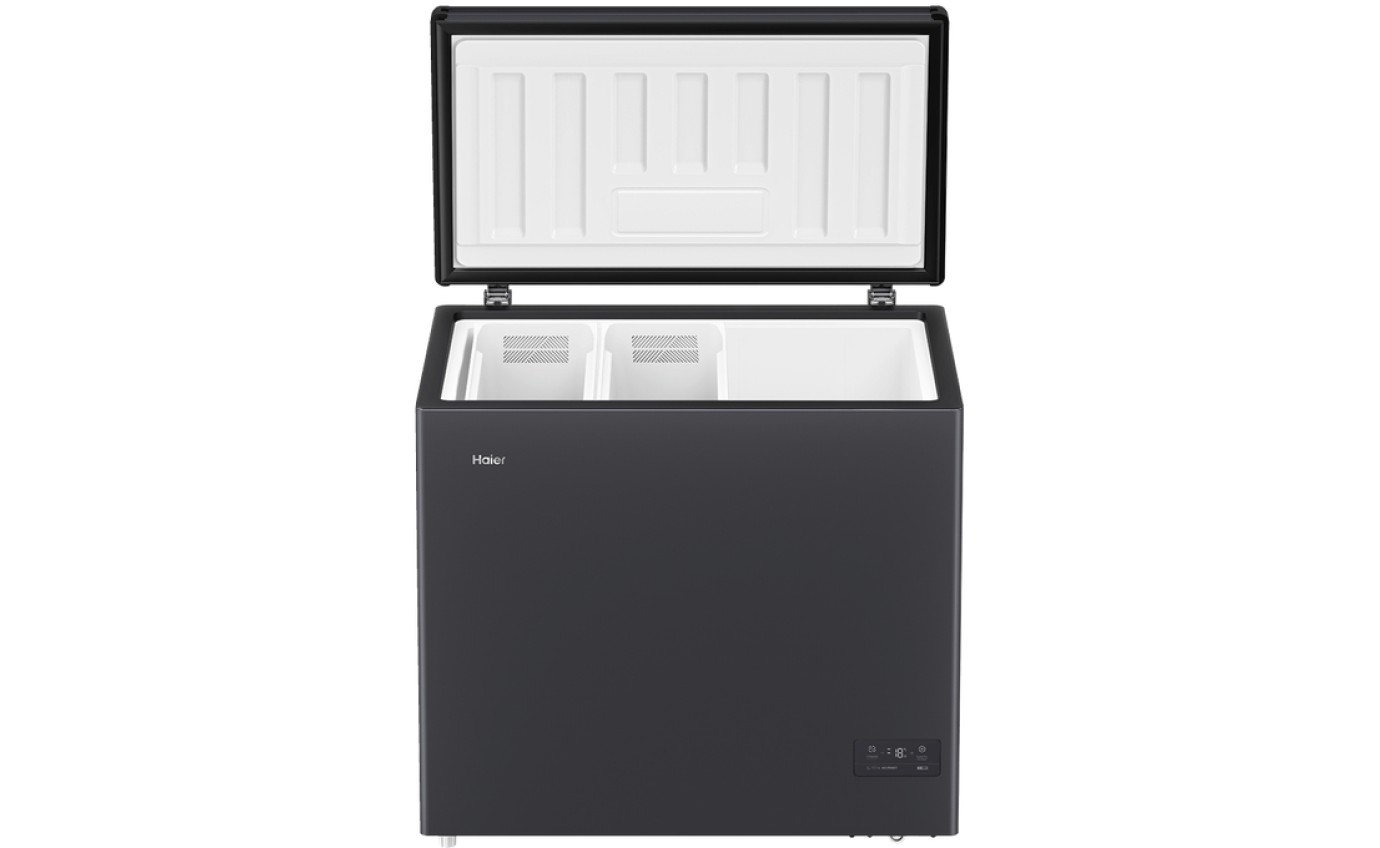 Haier 195L 500 Series Hybrid Frost Free Chest Freezer (Grey) HCF200FI
