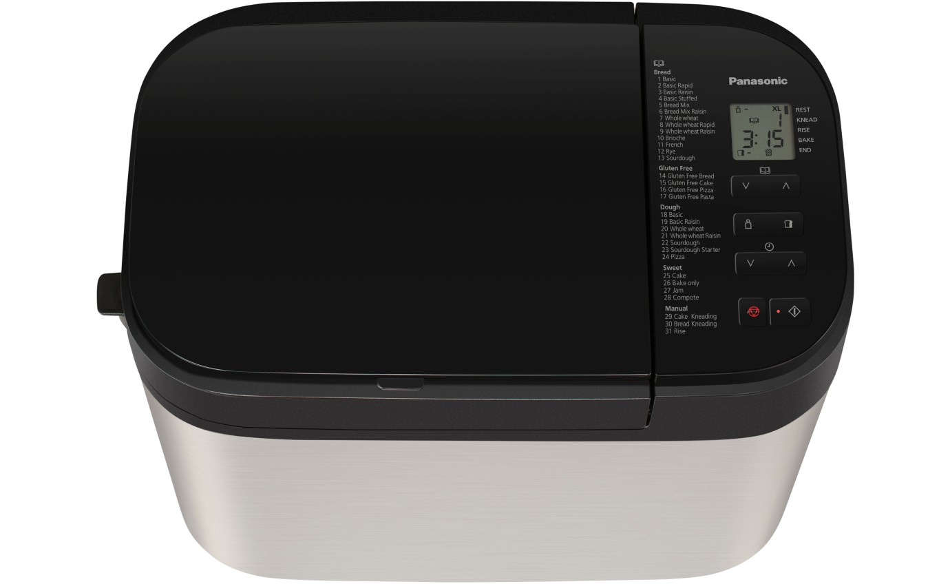 Panasonic Bread Maker with Dual Dispenser (Stainless Steel) SDYR2550SST