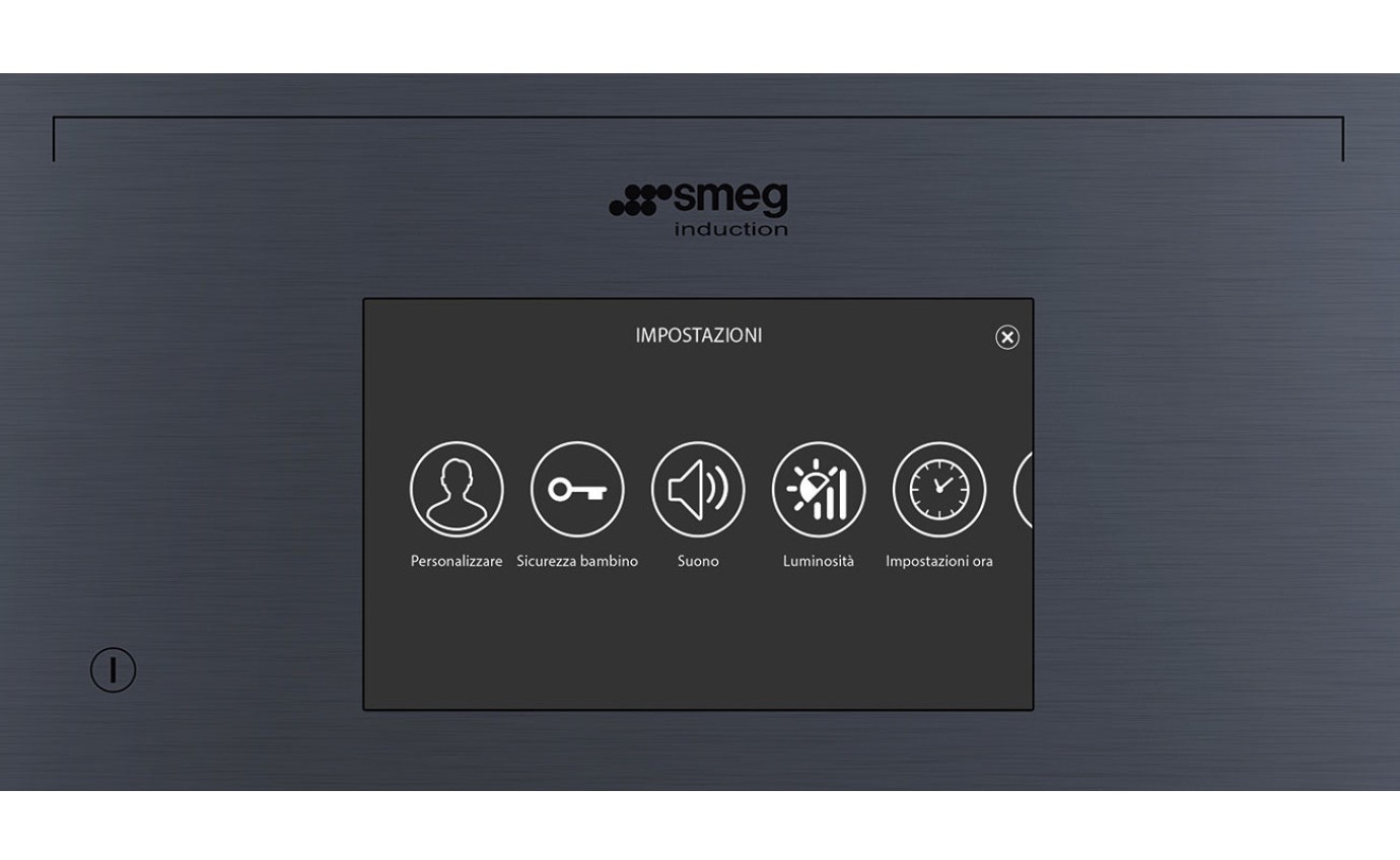 Smeg 90cm Linea Induction Cooktop (Neptune Grey) SIA1963DG
