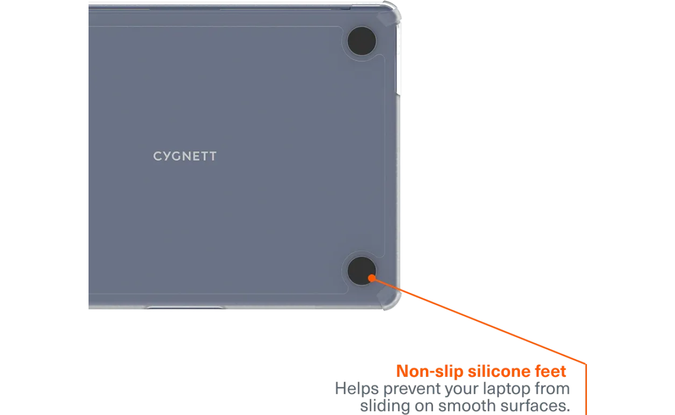 Cygnett ClearShield Tough Protective Clear Case For MacBook Neo (Clear) 11901376835