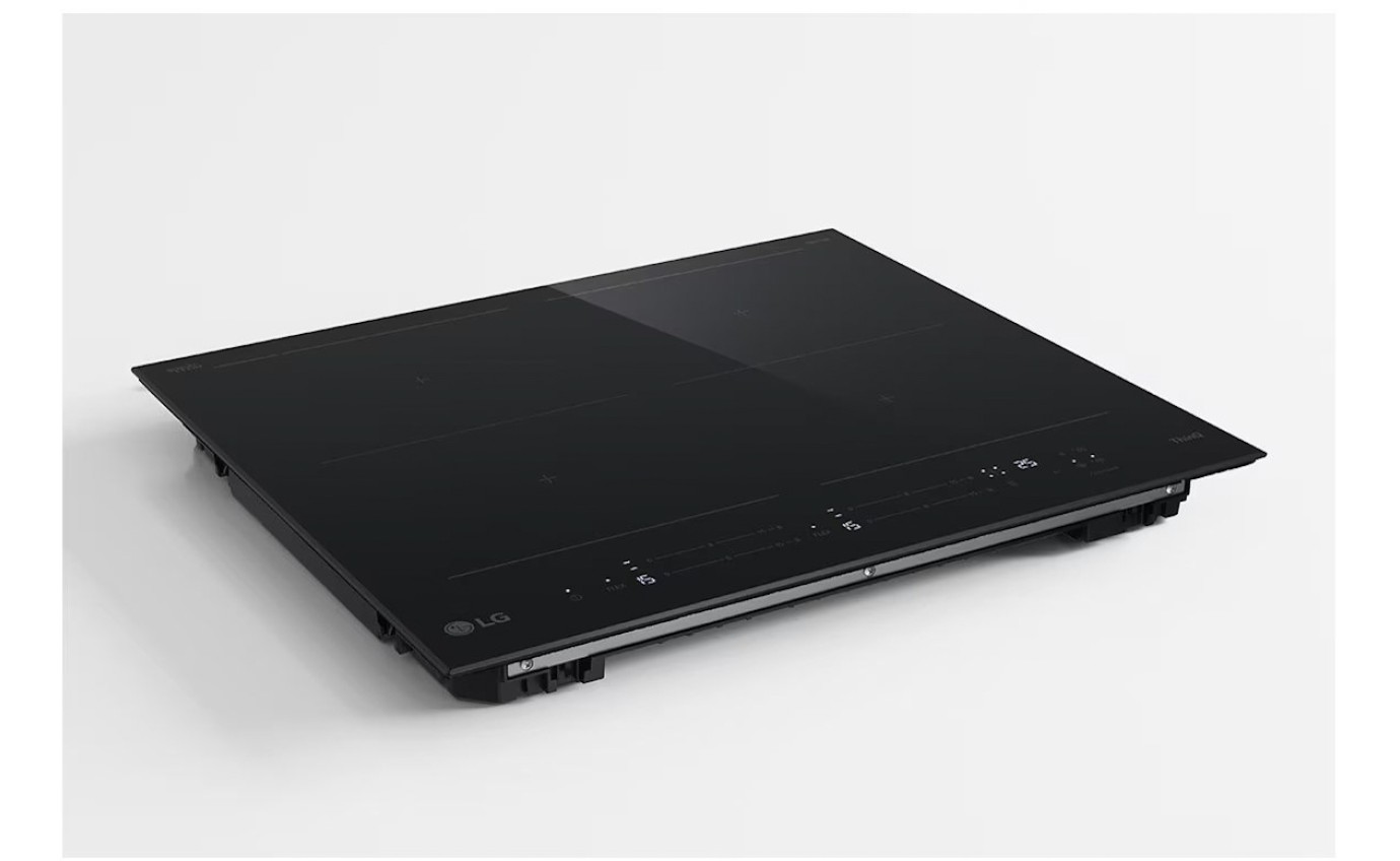 LG 60cm 4 Zone Induction Cooktop BCI607B4BG
