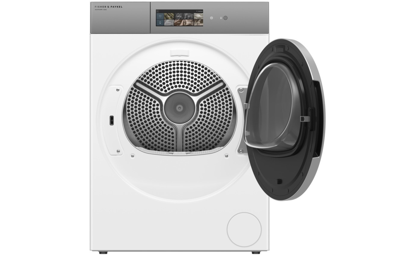 Fisher & Paykel 10kg Series 9 Contemporary Heat Pump Dryer (White) DH1060T5