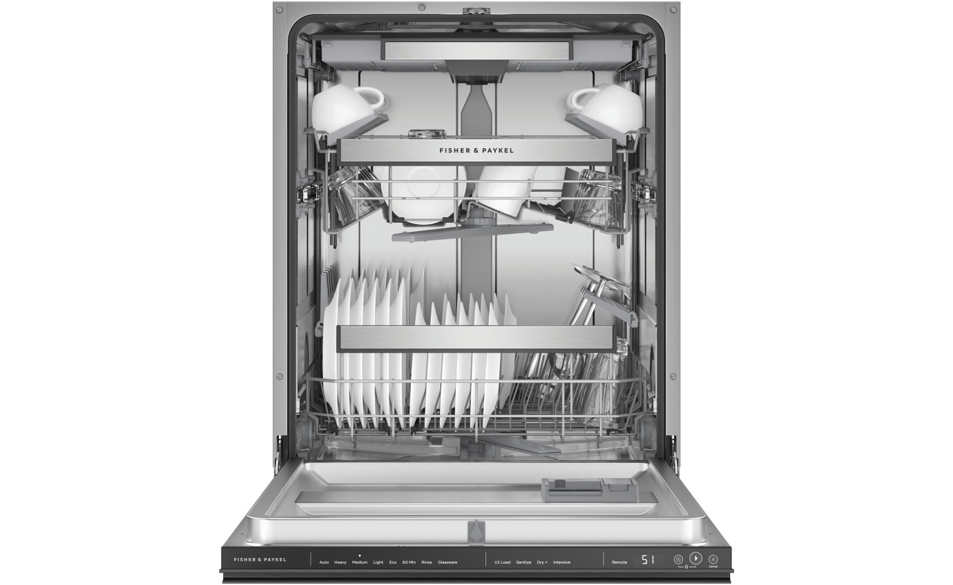 Fisher & Paykel Series 9, Contemporary Tall Built-under Dishwasher DW60UZT4B2