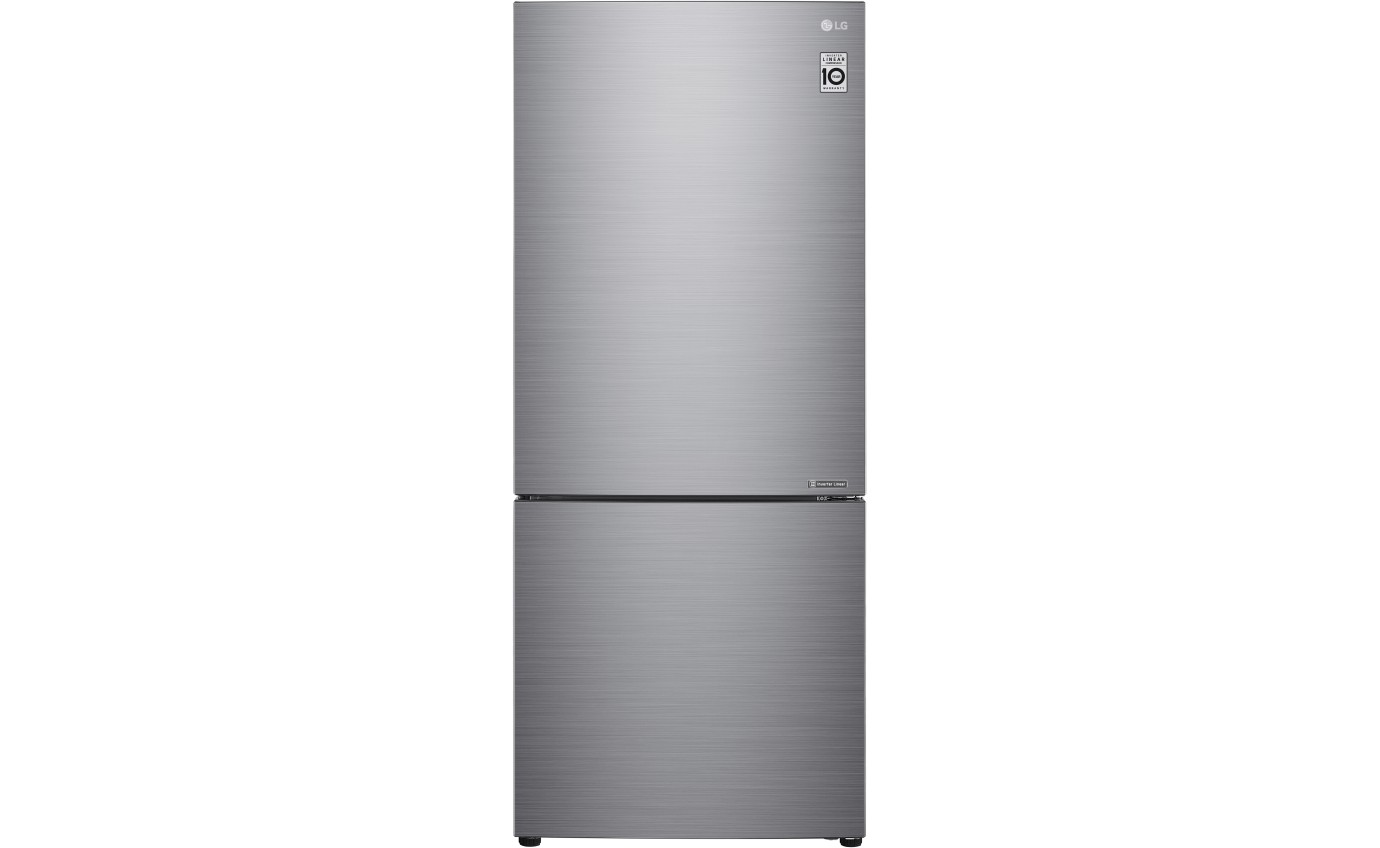 LG 420L Bottom Mount Fridge (Stainless Steel) GB455PL